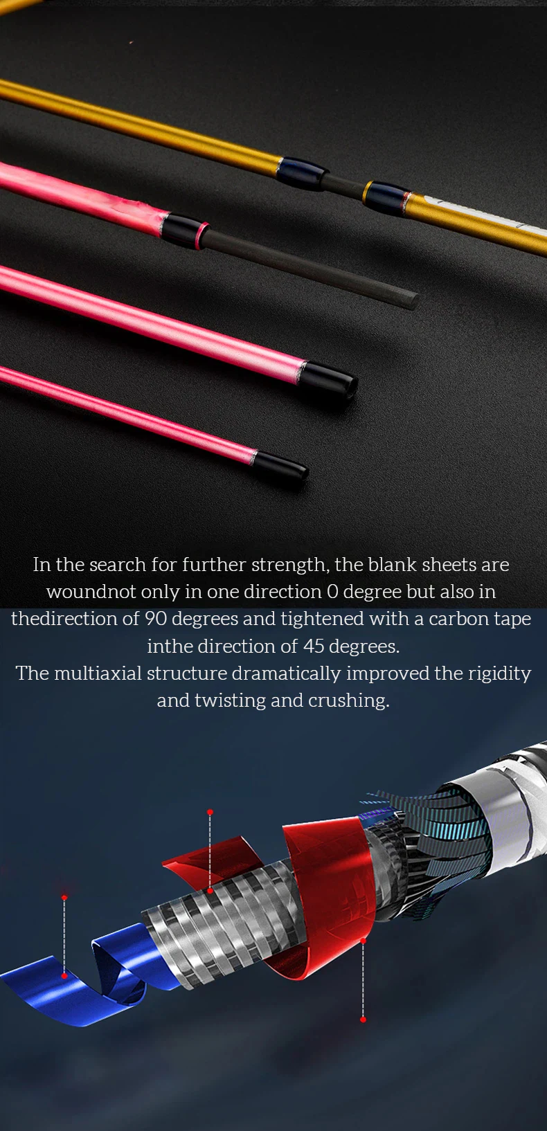 Sagittarius 3-Piece Golden Trout Rod product detail 5