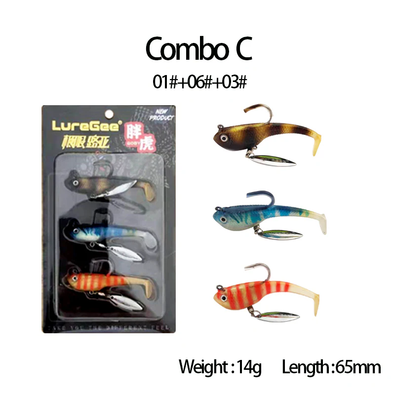 Underspin Soft Swimbait 11g / 14g product view 2